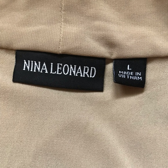 Ladies long dressy tie cardigan style top - Picture 5 of 5